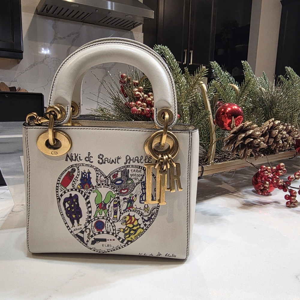 Christian Dior Niki de Saint Phalle Mini Lady Dior Bag